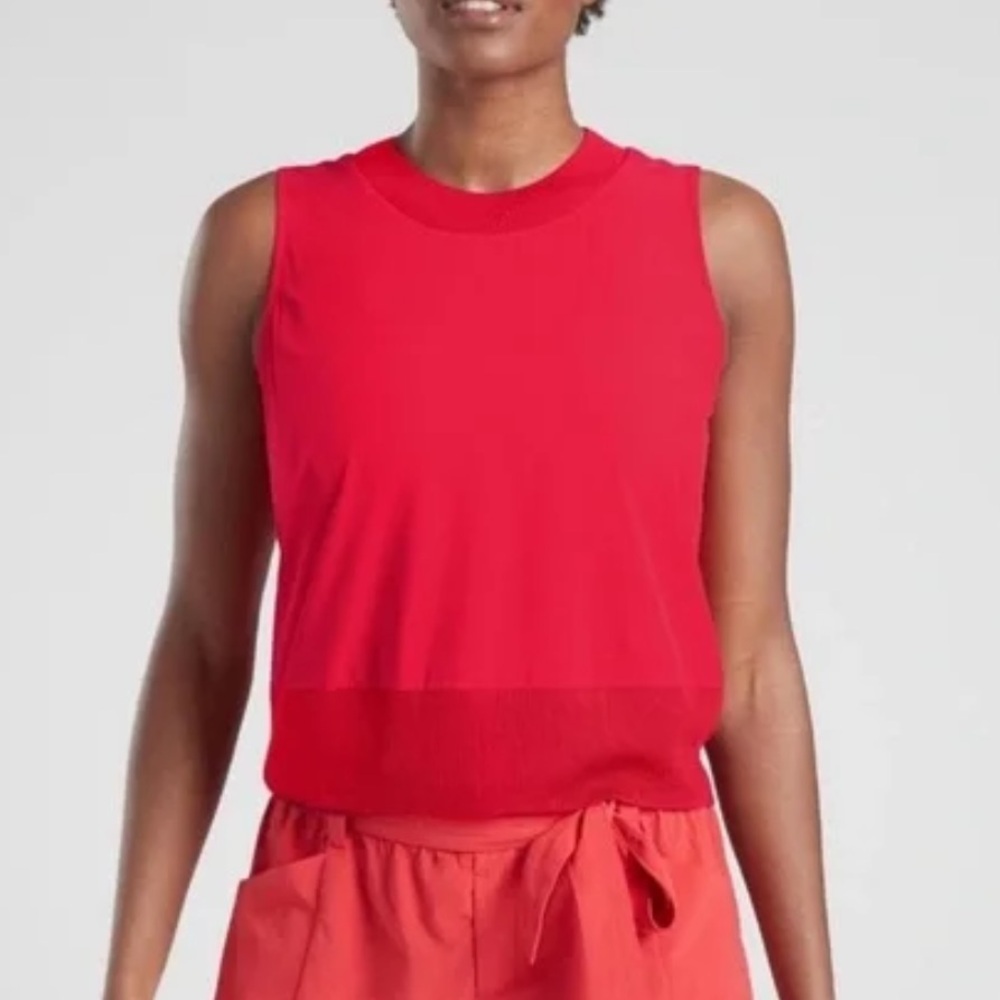 Athleta Zephyr Shell Tank